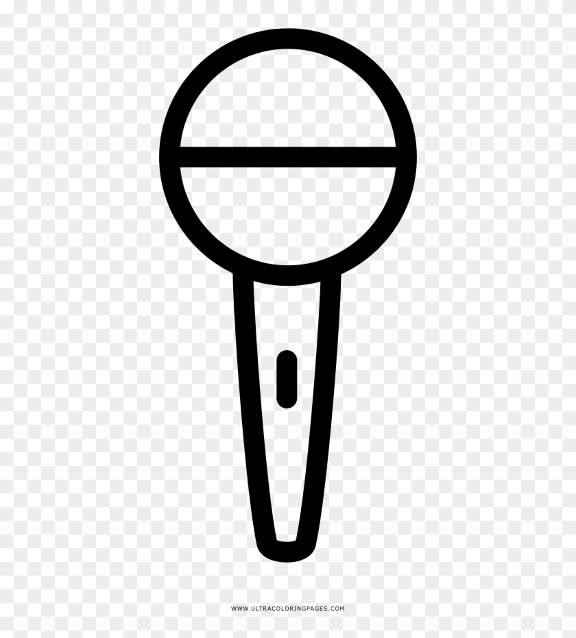 Coloring Pages Microphone Coloring Page Ultra Pages - Icon Clipart #4722778