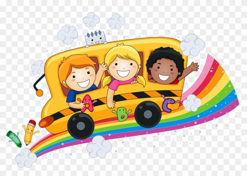 Kids Png Clip Art School And Crayons - School Kids Vector Png Transparent Png