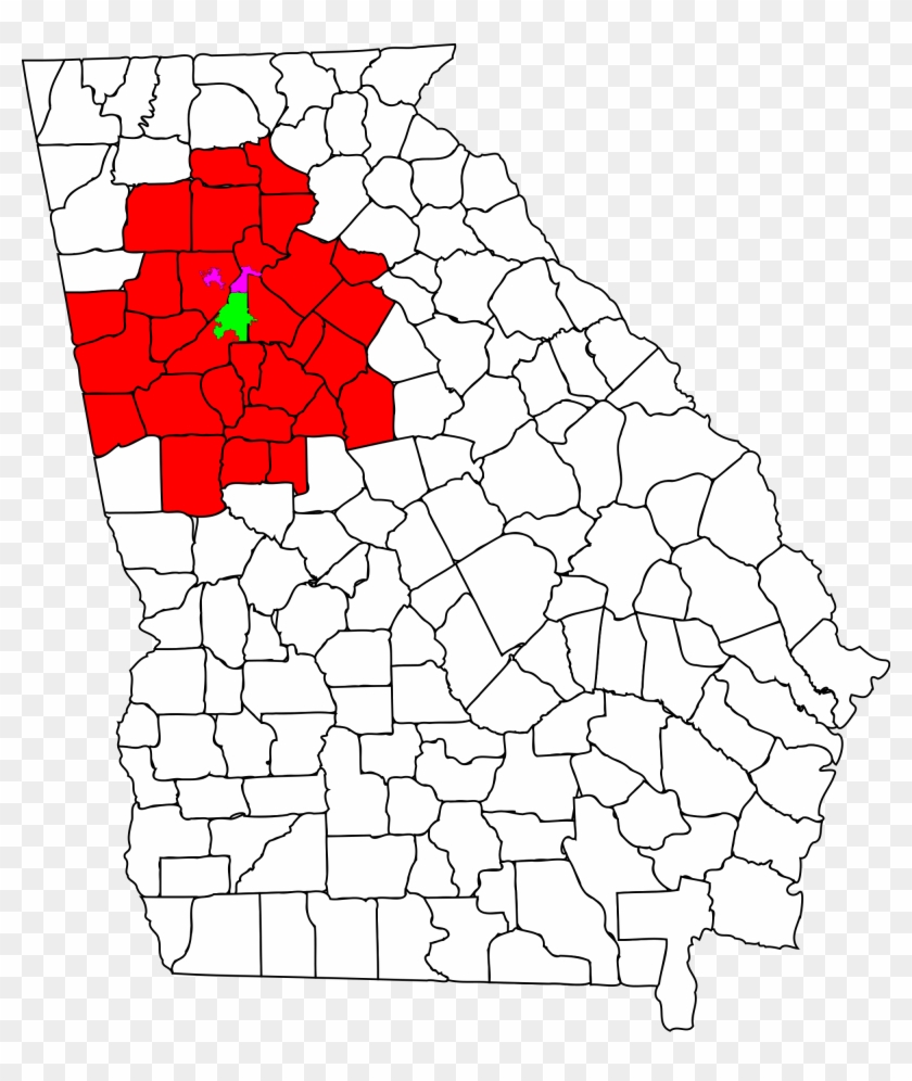 Banner Black And White File Atlanta Sandy Springs Marietta - County Ga Clipart