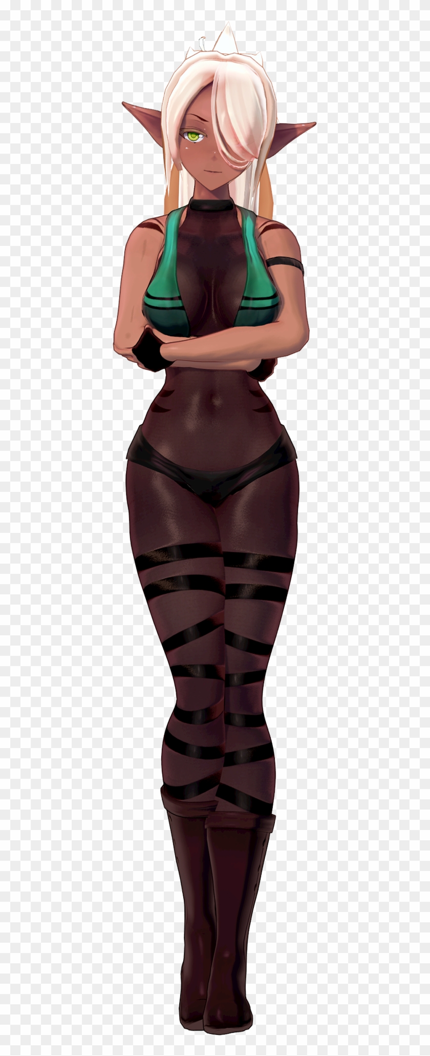 Monster Girl Island - Monster Girl Island Elf Clipart