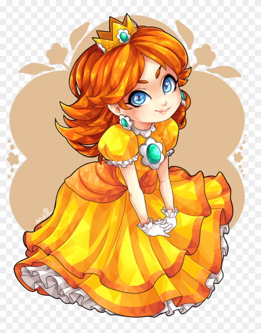 Daisy And Peach - Mario Bros Daisy Saxi Clipart #4723258
