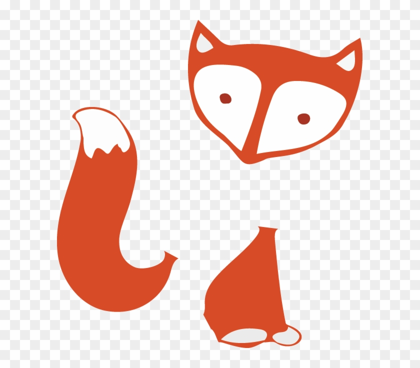Fox Mask Template Photo - Fox Tail Clip Art - Png Download