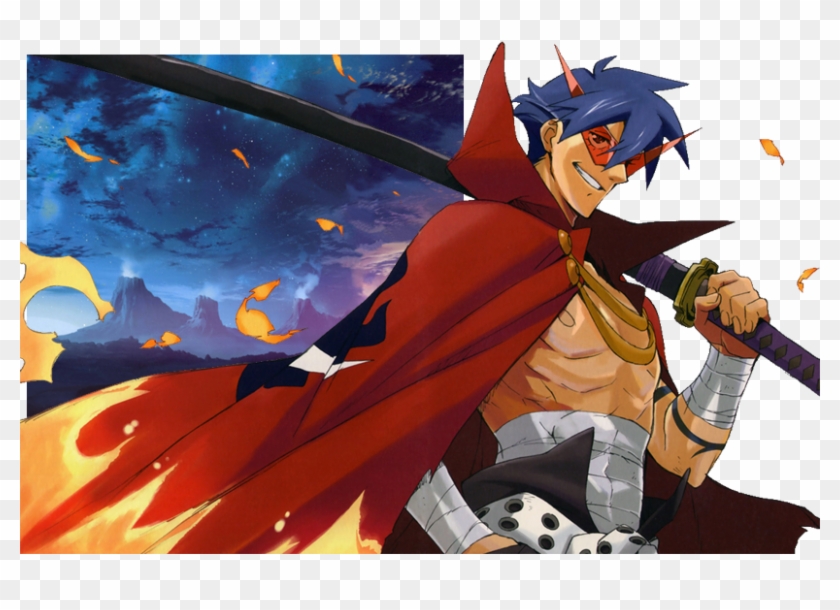 Tengen Toppa Gurren Lagann 3 , Png Download - Gurren Lagann Kamina Sword Clipart #4724128