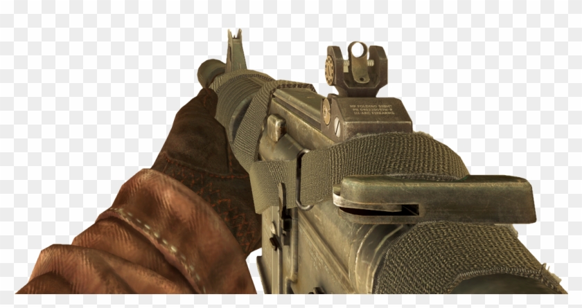 It Kinda Looks Like The Commando From - Black Ops Gold G11 Clipart