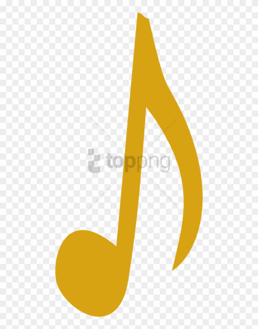 Free Png Gold Music Notes Png Png Image With Transparent - Transparent Background Gold Music Note Clipart #4724742
