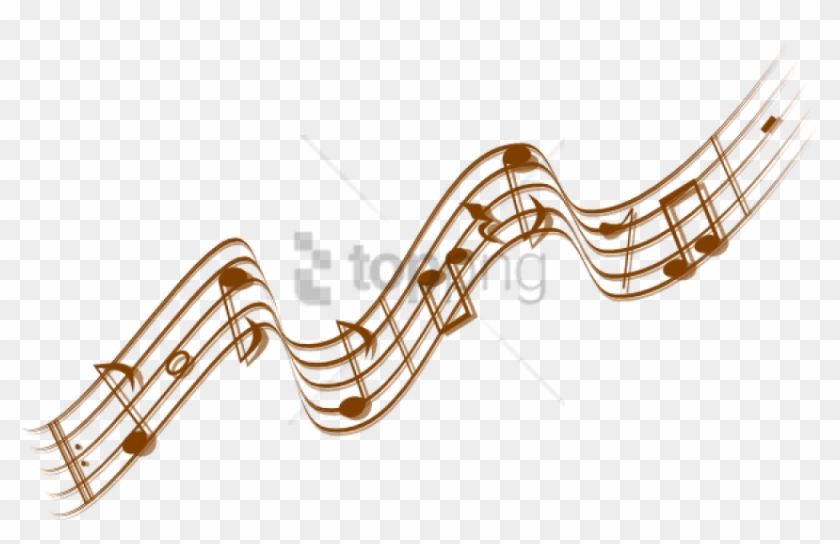 Free Png Gold Music Notes Png Png Images Transparent - Musical Notes Silhouette Clipart #4724890