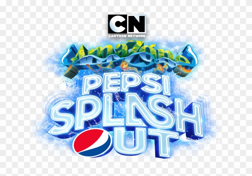 Logo Pepsi Splash Out - Cartoon Network Clipart