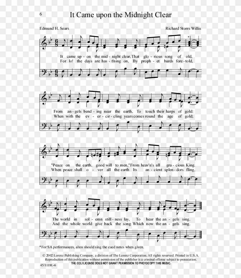 Product Thumbnail 4 - Let Your Living Water Flow Over My Soul Sheet Music Clipart