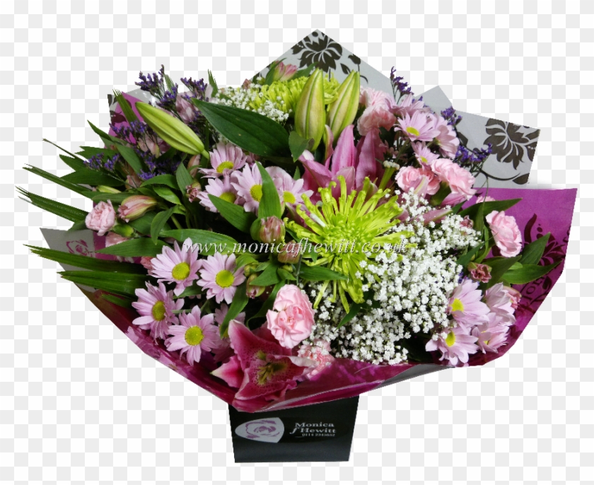 Clouds In Pink - Bouquet Clipart #4725512