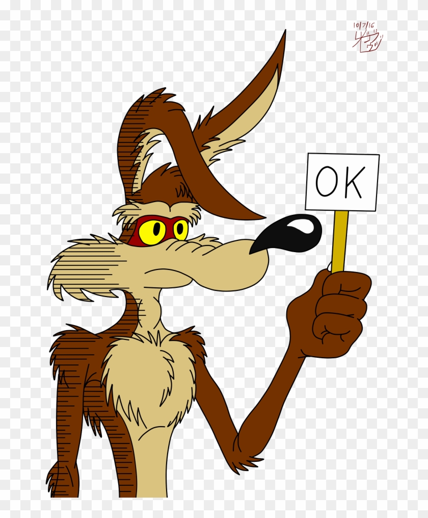 Ok By Leoatilla - Wile E Coyote Ok Clipart #4725948