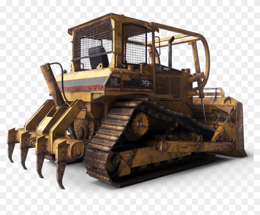 Compete Against Other Gold Miners And Prove Who's The - Bulldozer Clipart #4726024