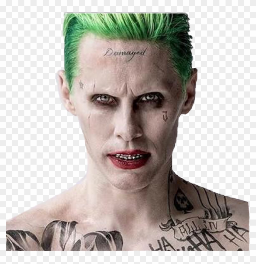 Jared Leto Joker Makeup , Png Download - Joker Maquillage Jared Leto Clipart #4726156
