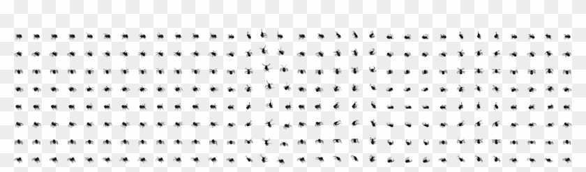 Spider Giant - Top Down Skeleton Sprite Clipart