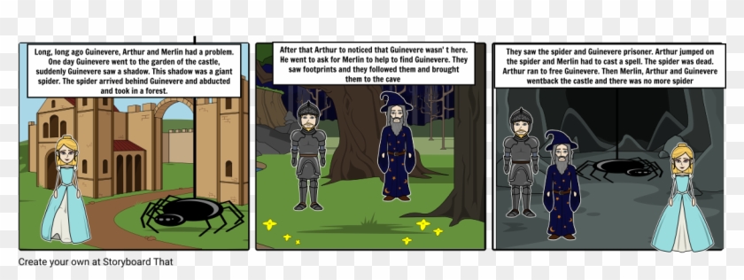 The History Of Guinevere - Cartoon Clipart #4726297