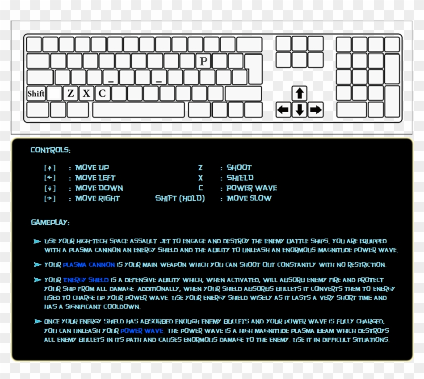 Blank Computer Keyboard Clipart
