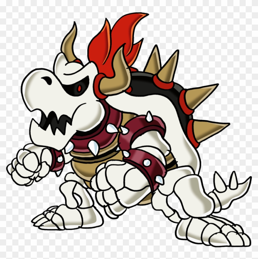Dimensioni Di Questa Anteprima 501 480 Pixel Altre - Dry Bone Bowser Drawing Clipart #4726710