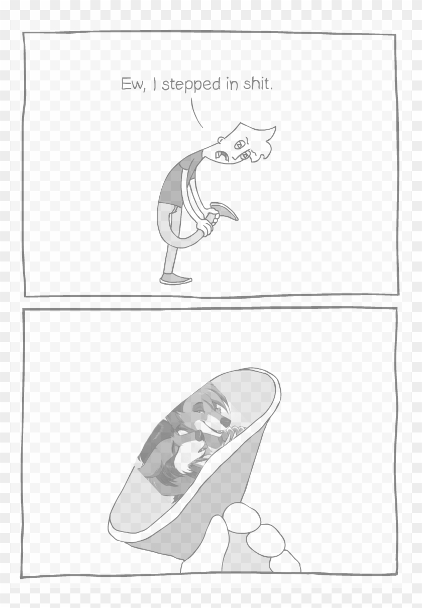 First Meme I Ve Made Whereby, Whether You Use Light - Ew I Stepped Shit Clipart