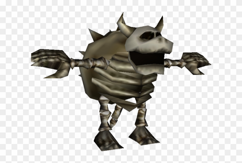 Dead T Pose Aka Big Mood Bowser Mario Strikers Charged - Mario Strikers Charged Skeletons Clipart #4726906
