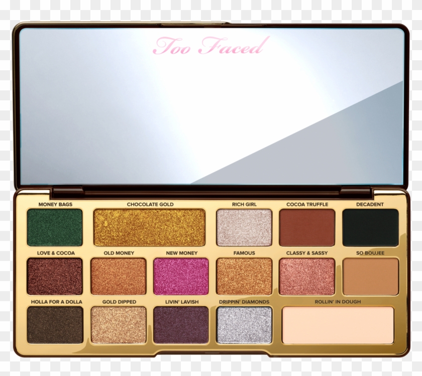 Popluxe - Palette Too Faced Chocolate Gold Clipart #4727202