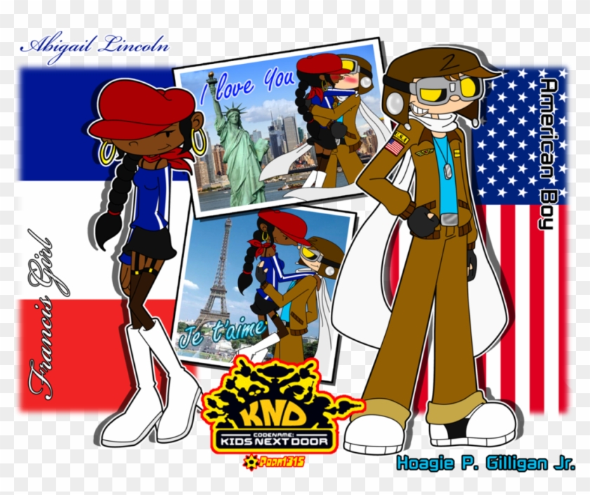 Hoagie X Abby - Codename Kids Next Door Couples Clipart