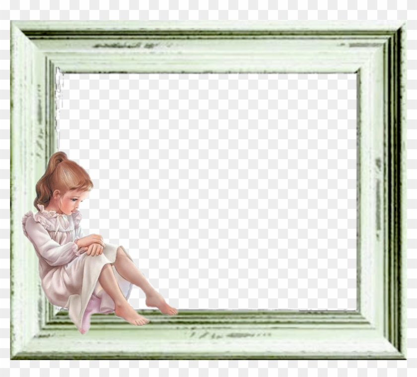 Green Girl Picsart Fantasy Art Frames Fantastic Martine A