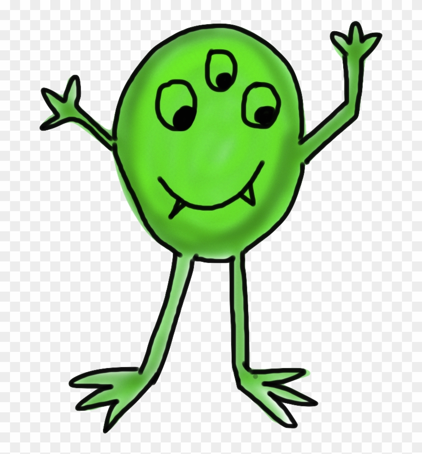 Svg Transparent Stock Free Monster Clip Art Happy Sunday - Friendly Monster - Png Download #4727658