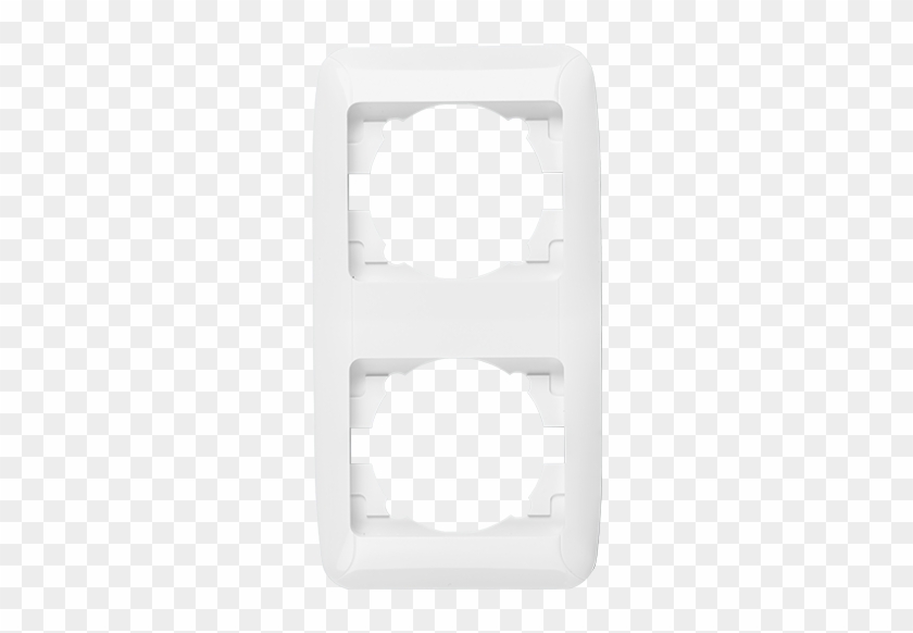 Fantasy Double Frame Vertical White - Circle Clipart