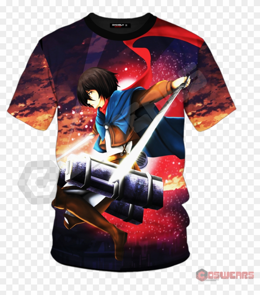 Attack On Titan - Active Shirt Clipart