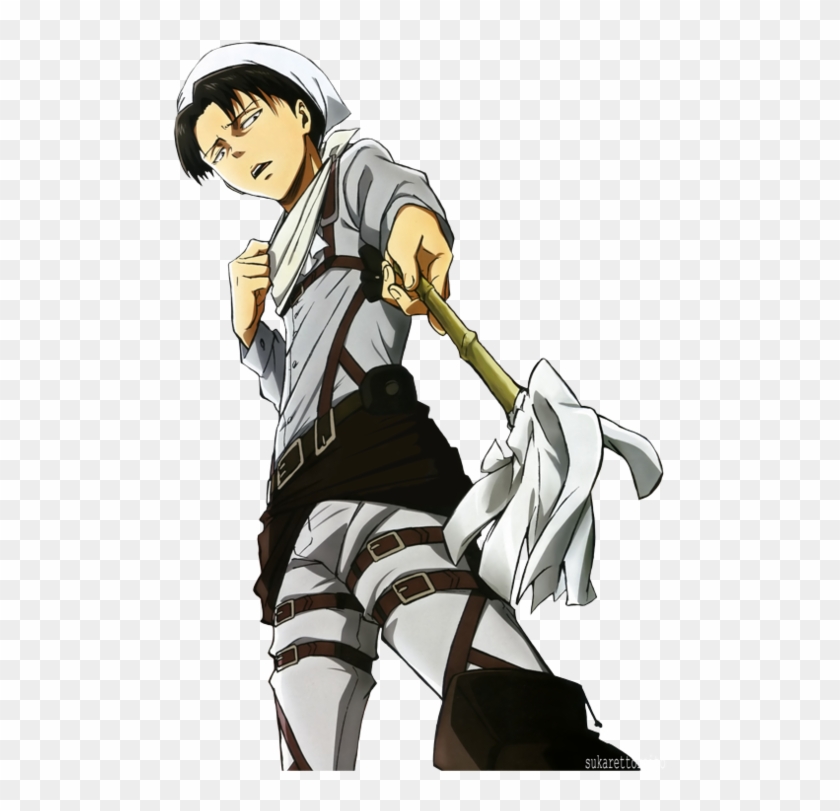 #annie #attackontitan #bertholdt #christa #hangezoe - Levi Ackerman Cleaning Clipart