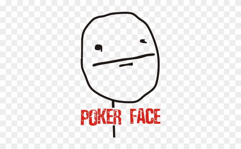 Poker Face Smile Clipart