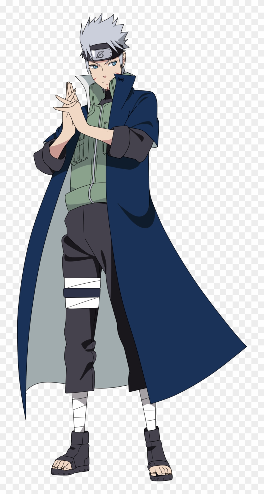 Yūichi Senju Is The Current Head Of The Senju Clan - Naruto Senju Male Oc Clipart