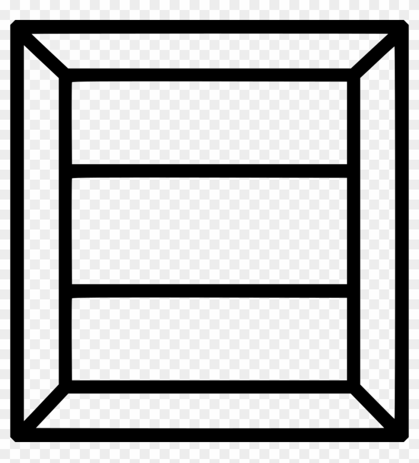 Wooden Crate Comments - Silhouette Of Stained Glass Clipart #4728493