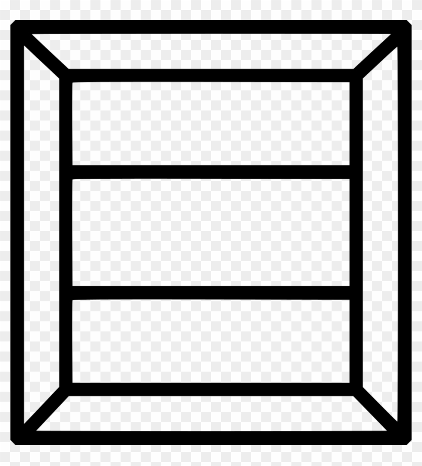 Wooden Crate Comments - Silhouette Of Stained Glass Clipart