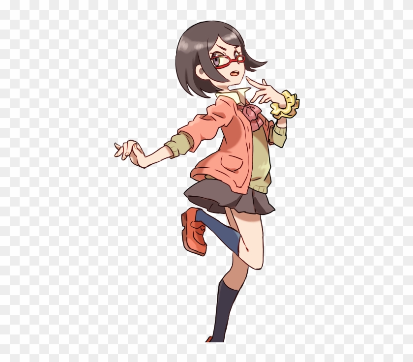 Lass And Uchiha Sarada And Etc) Drawn By Mizuto ( - Pokemon Oras Lass Clipart