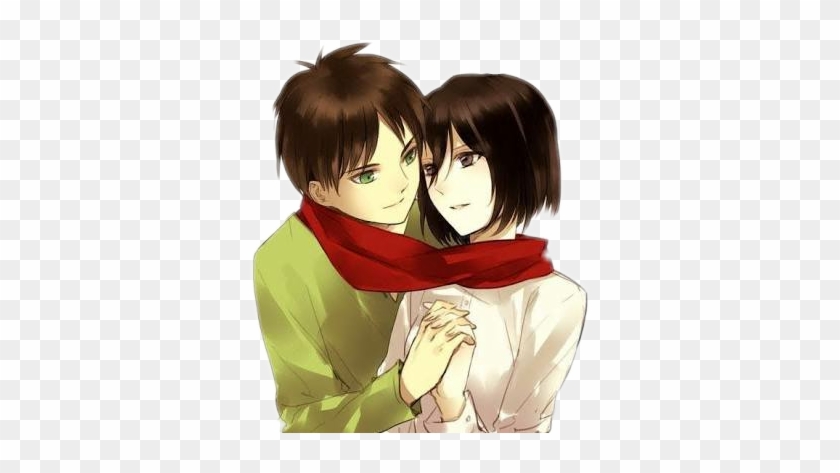 #mikasa Ackerman #eren Jaeger #mikasaxeren #snk - Mikasa Ackerman And Eren Clipart #4728658