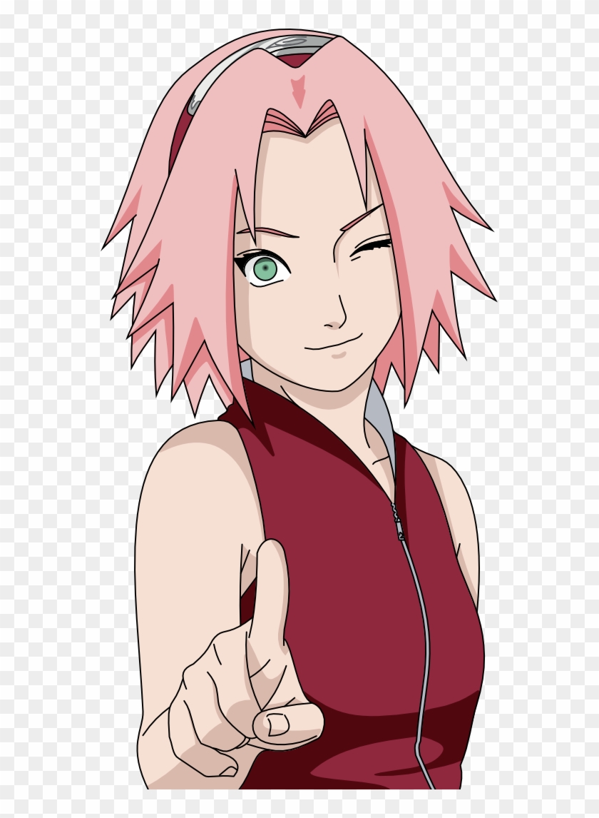 181kib, 557x1066, Sakura 4chan - Sakura Naruto Png Clipart #4728748