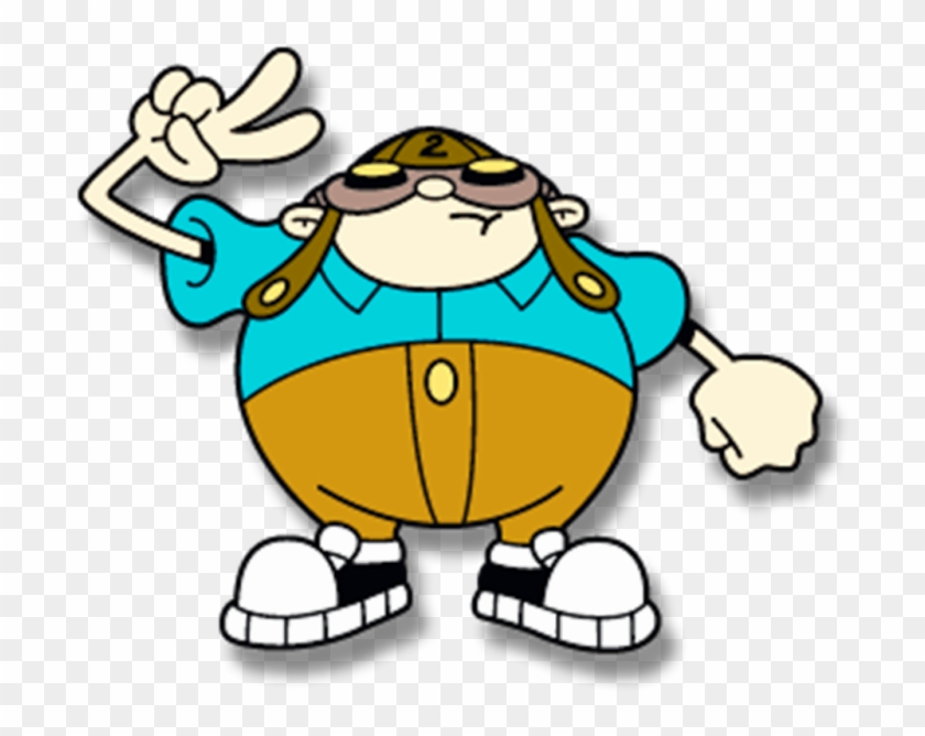 Gilligan Making Victory Sign-yga4725 - Codename Kids Next Door Clipart