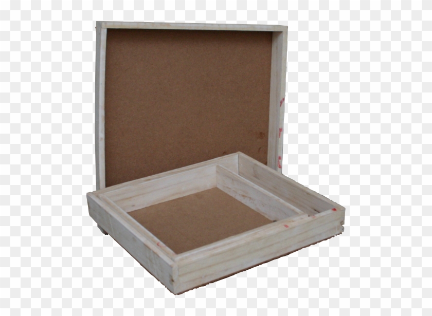 Rough Cut Wooden Box W/w 19x21x3 - Plywood Clipart #4728882