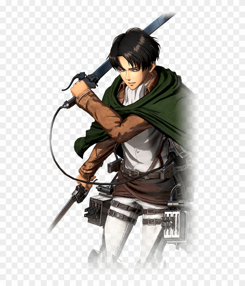 Shingeki No Kyojin / Attack On Titan Merchandise Database - リヴァイ 等身 大 タペストリー Clipart