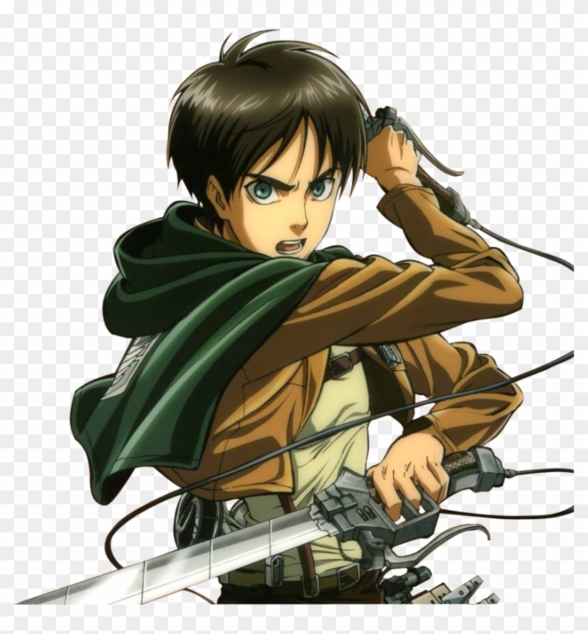 Mikasa, And His Best Friend Armin Arlert Joined The - Eren Jaeger Clipart #4729185