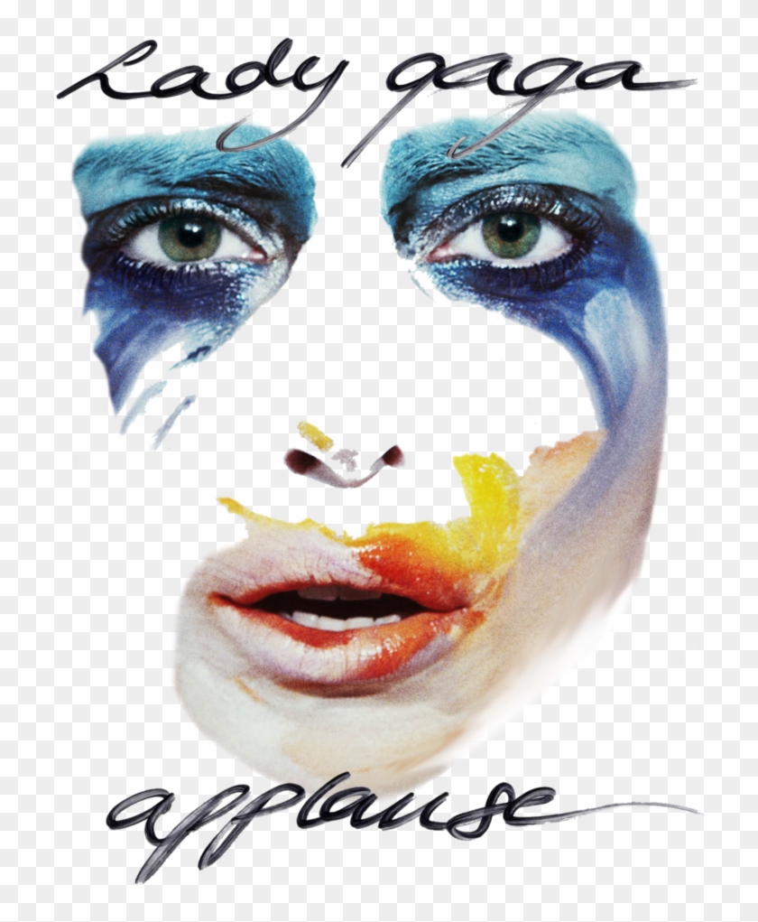 Applause - Png - Lady Gaga Applause Makeup Clipart #4729702