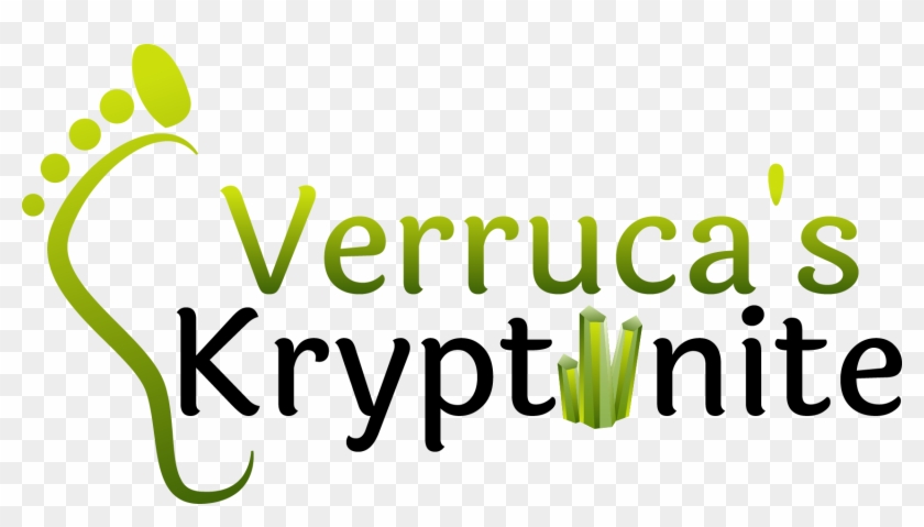 Verrucas Kryptonite, Verruca Home Remedy, Plantar Wart - Graphic Design Clipart