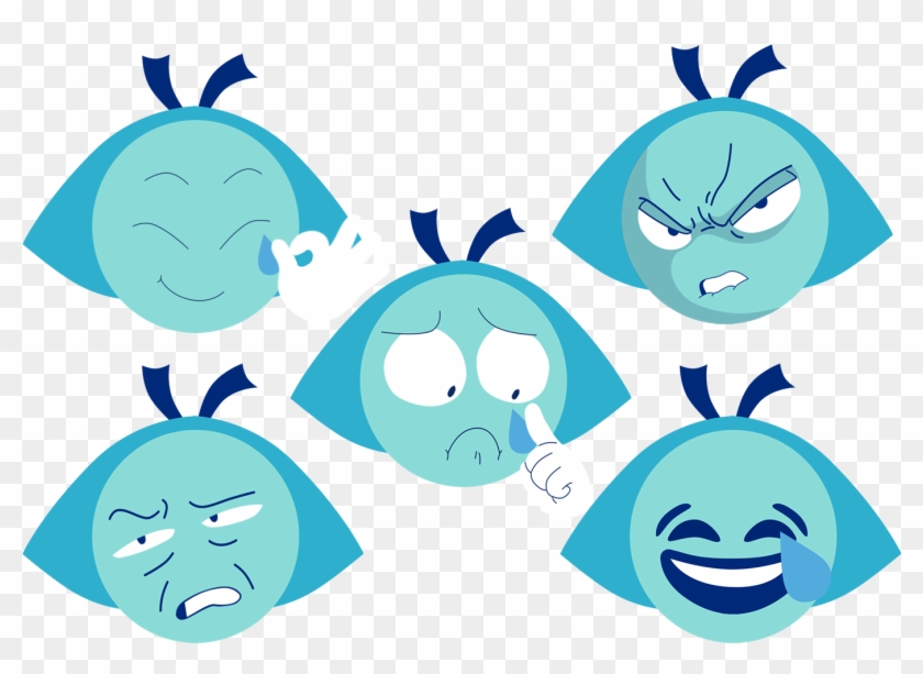My Aquamarine Emojis Clipart