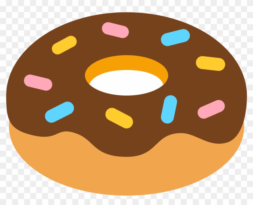 File Fxemoji U F Wikimedia Commons Open - Doughnut Emoji Clipart #4730156