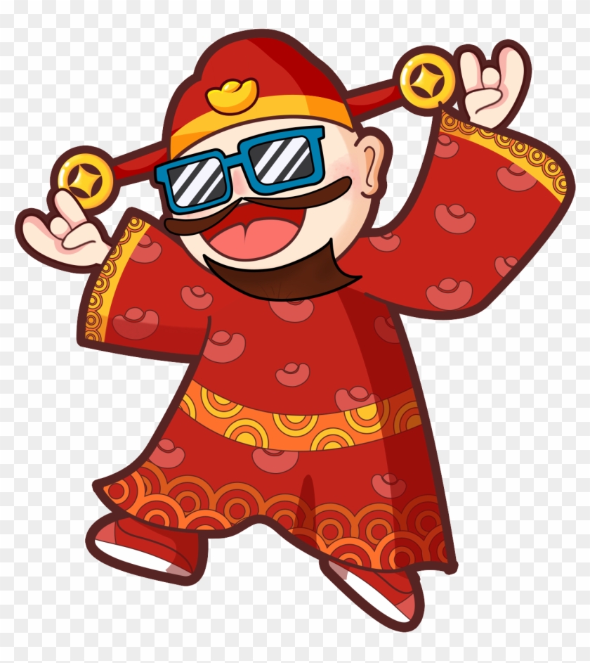 Cartoon Chinese Style Hip Hop Pig Png And Psd - Psd Clipart
