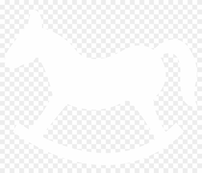 Rocking Horse White - Draw A Rocking Horse Clipart #4730711