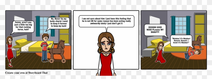 Final Rocking Horse - Clean Room Vs Dirty Room Clipart #4730781