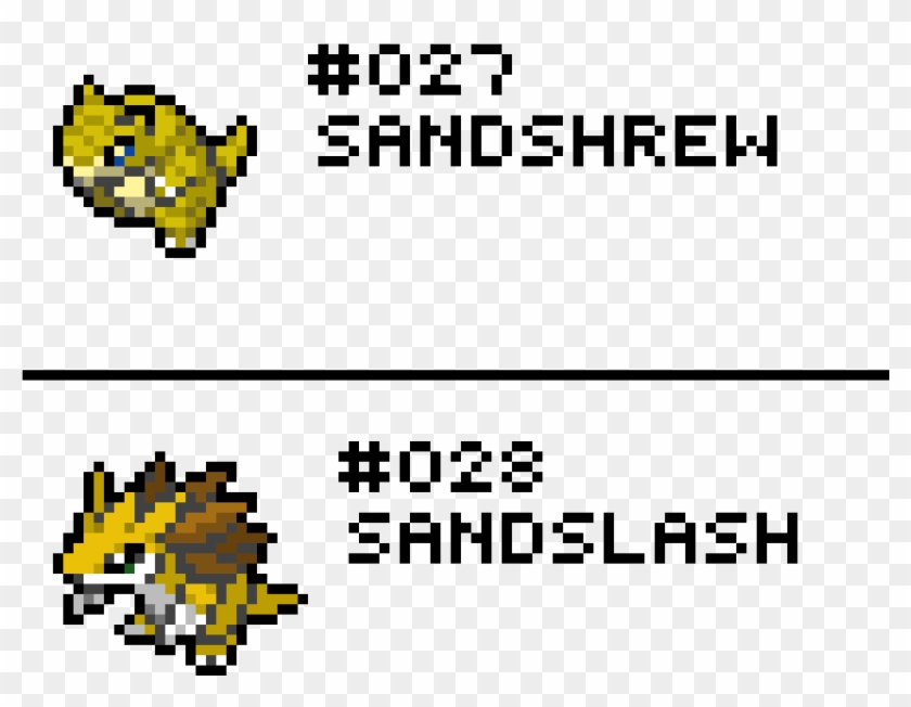 Sandshrew, Sandslash - Smiley Clipart #4730837
