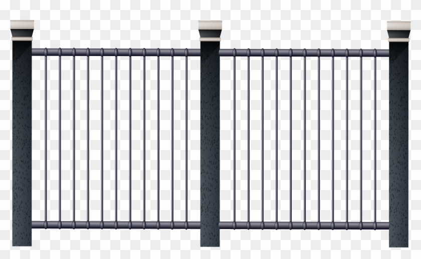 View Full Size - Fence Transparent Background Gate Clipart Transparent - Png Download #4730839
