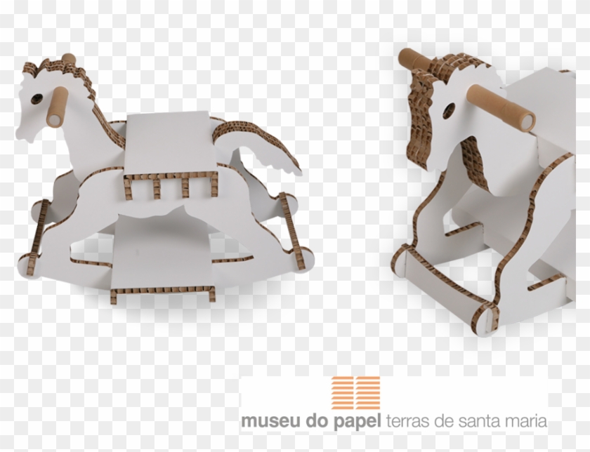Cavalinho Cartao Mpapel 2 - Caballito Balancin De Cartón Clipart #4731275